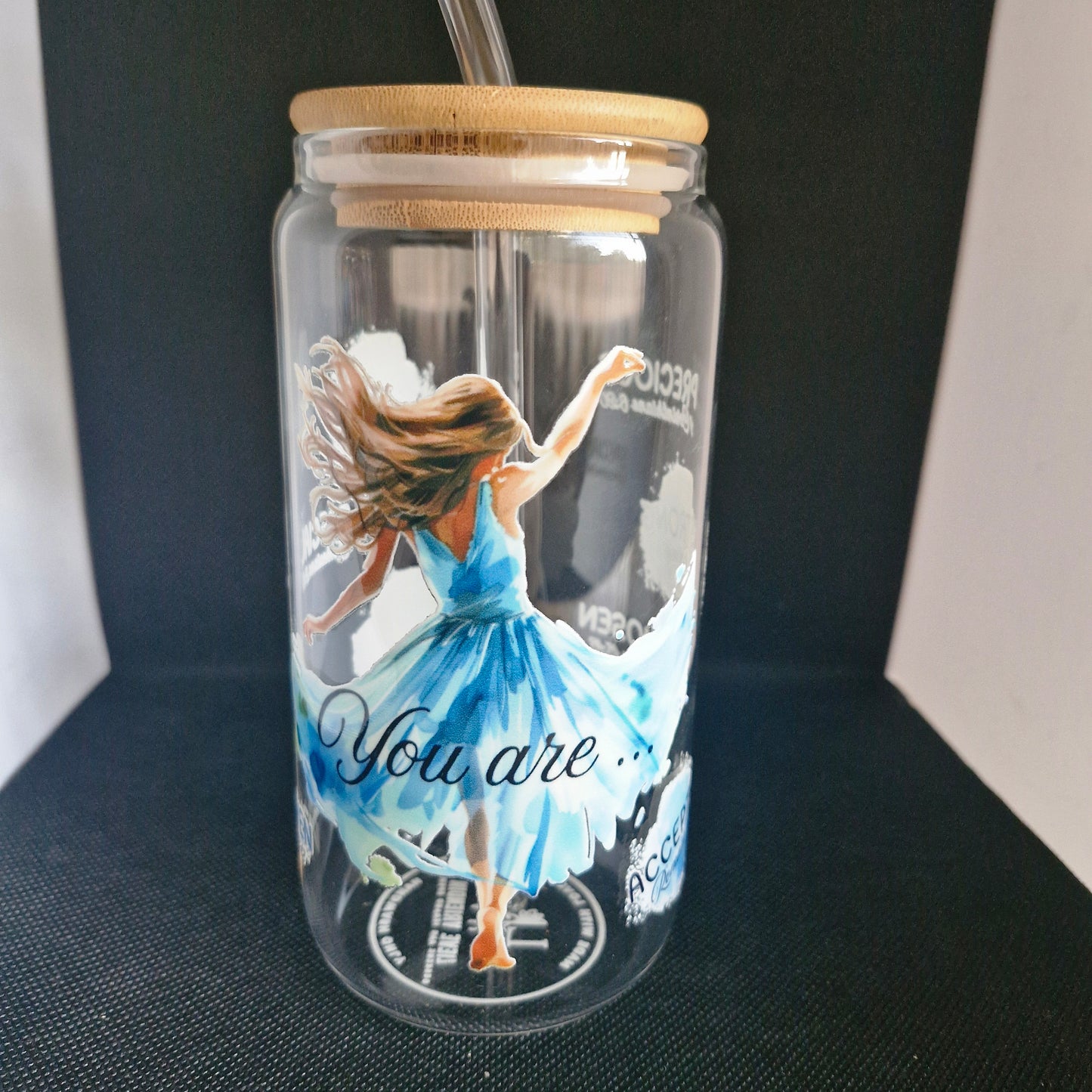 Libbey Glass – “You Are” Scripture Affirmation Design