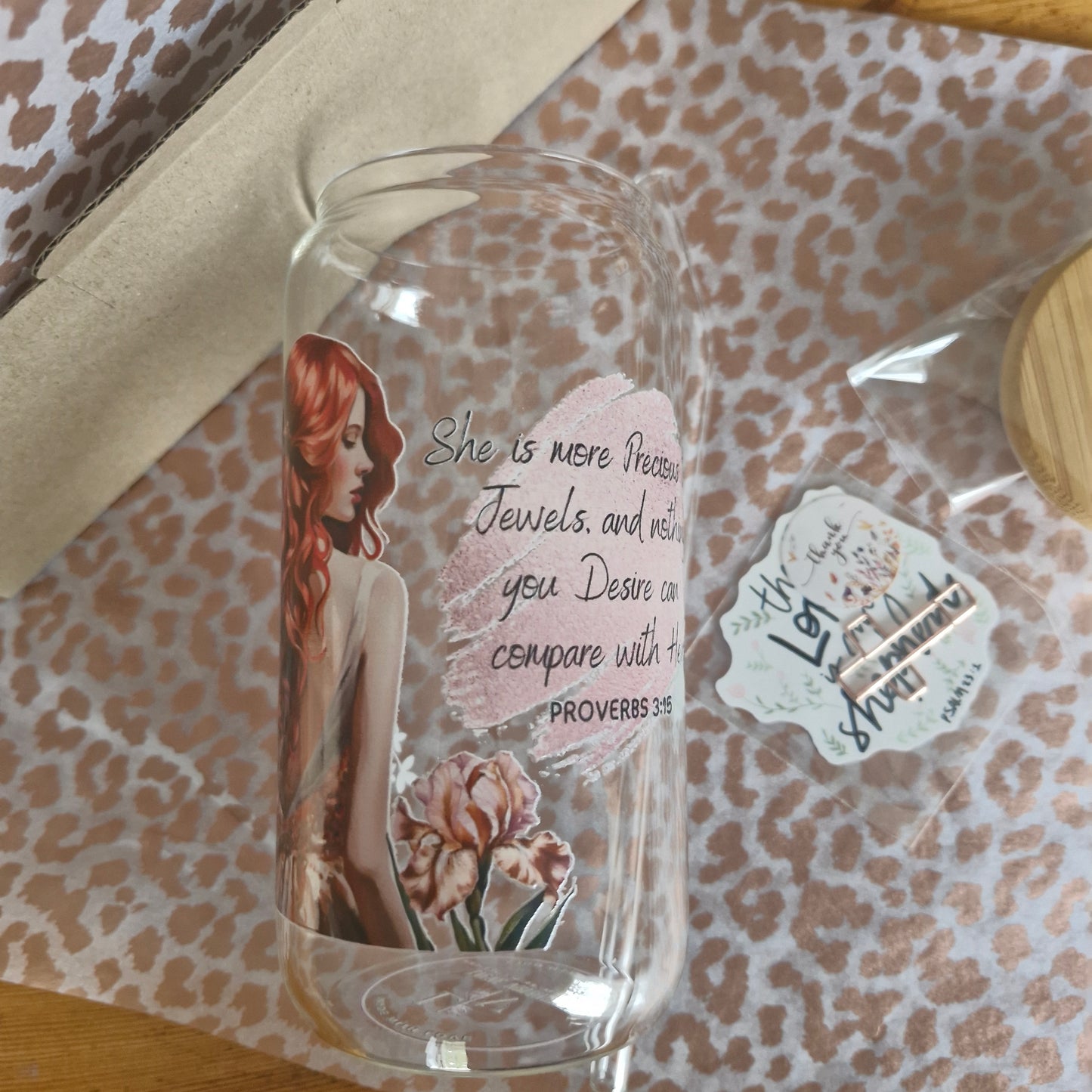 Libbey Glass – She is more Precious... - Proverbs 3:15