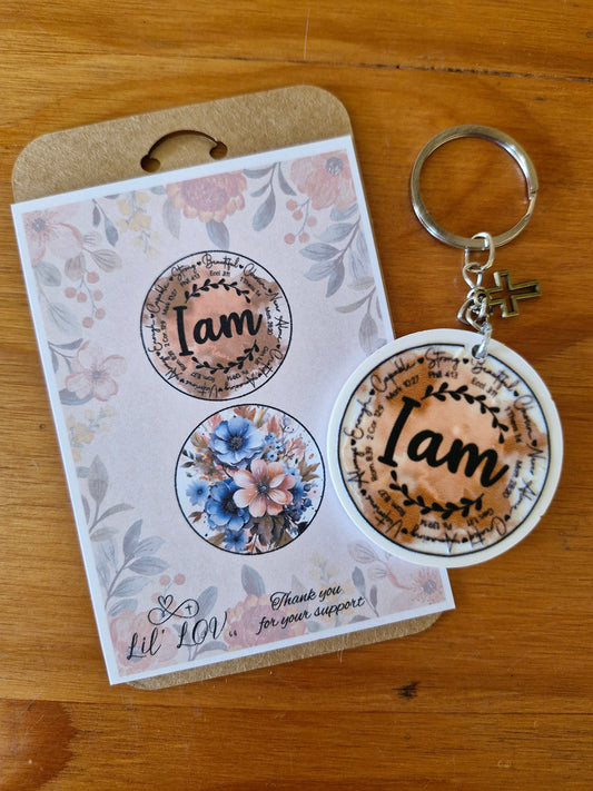 Keychain - I am ...