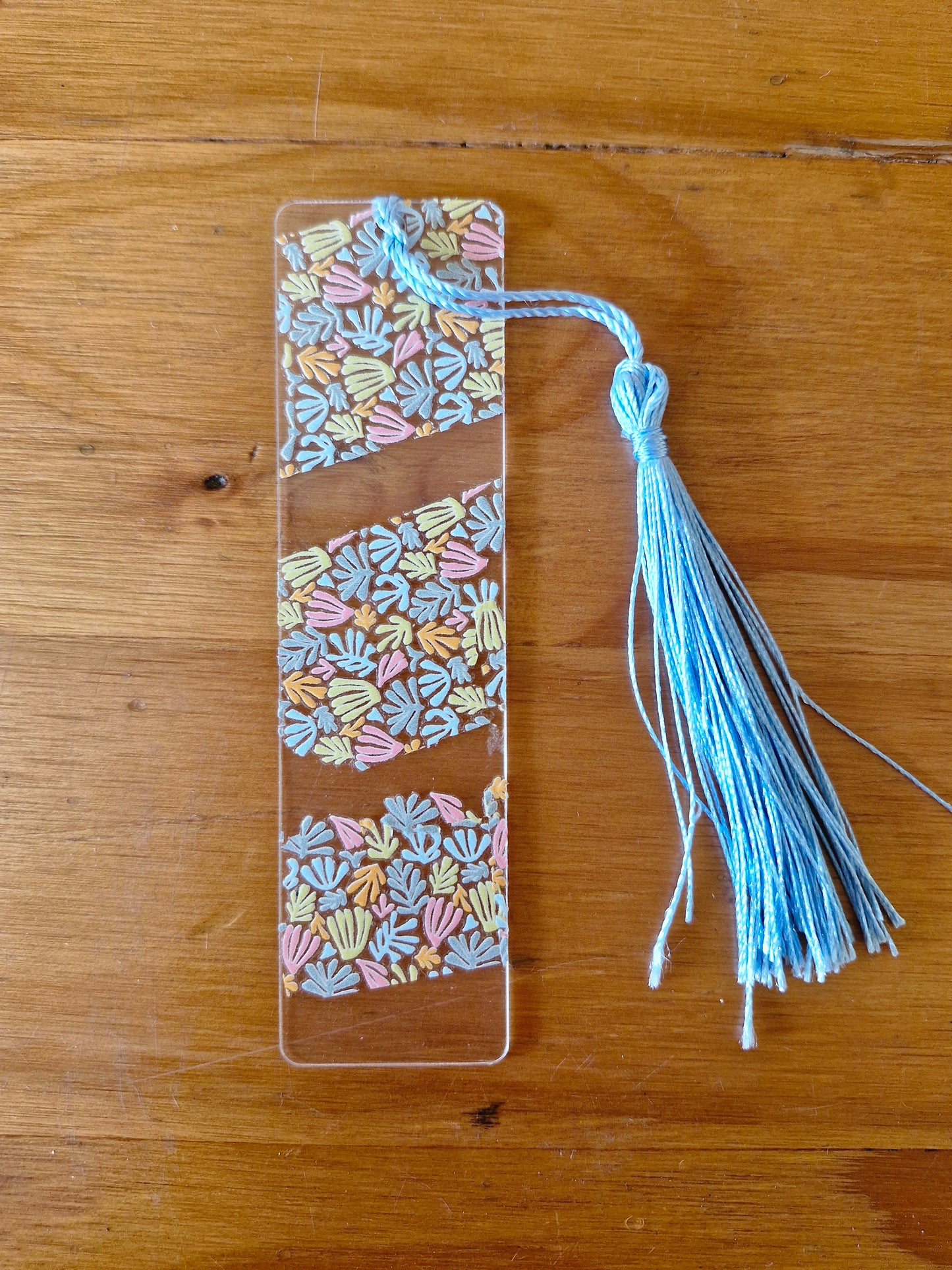 Bookmark - Clear Acrylic - Design 9