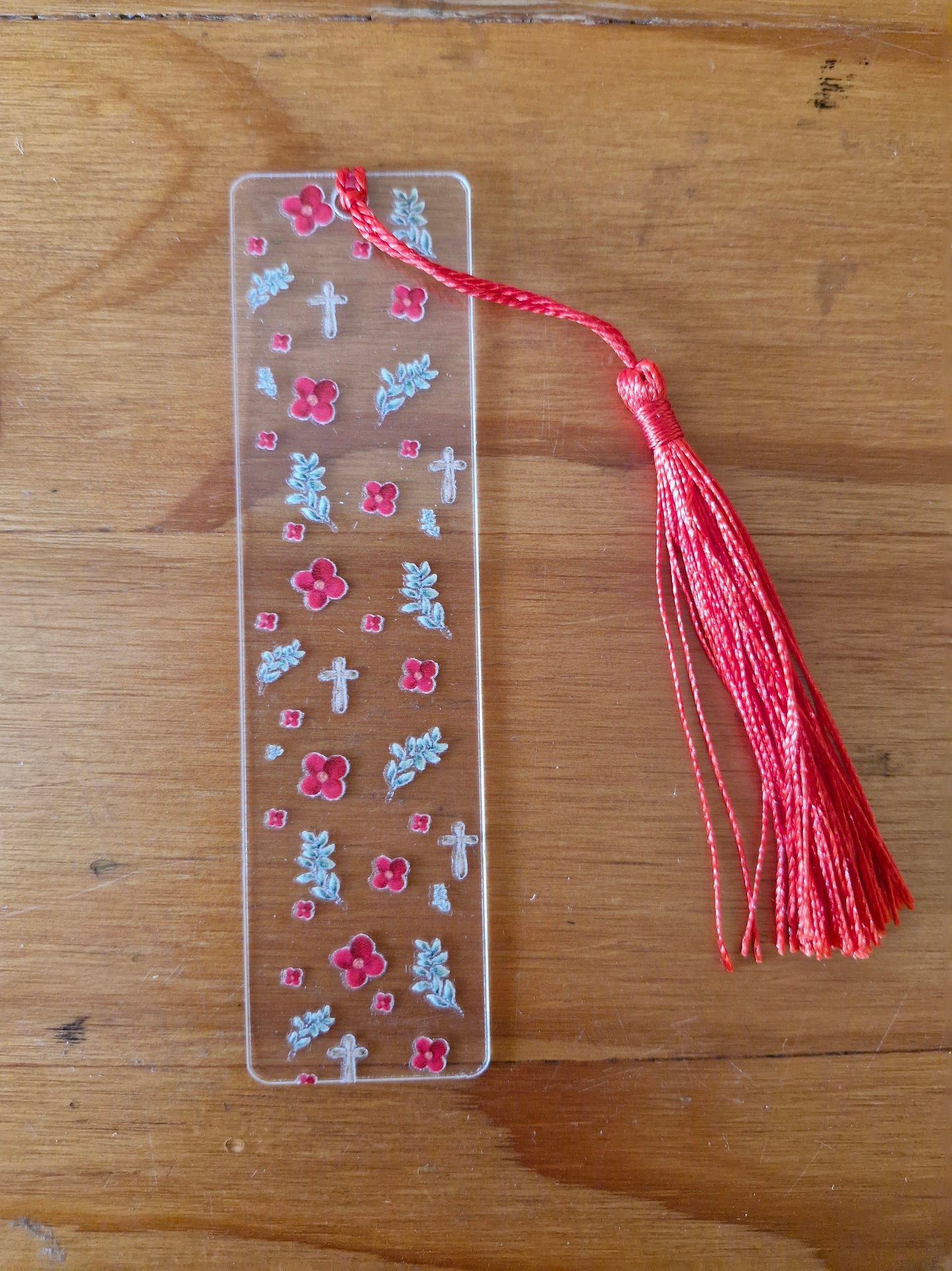 Bookmark - Clear Acrylic - Design 5