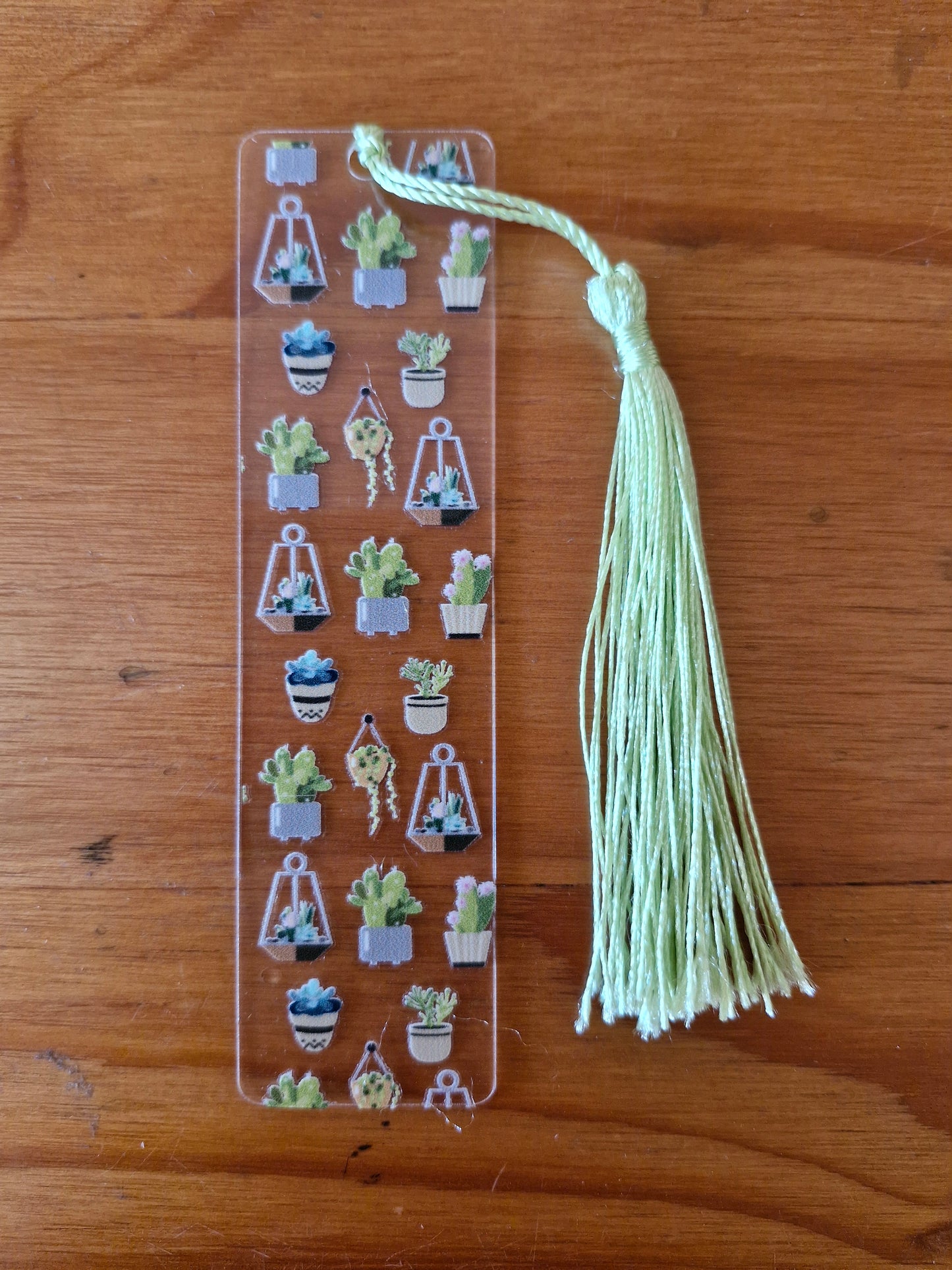 Bookmark - Clear Acrylic - Design 2