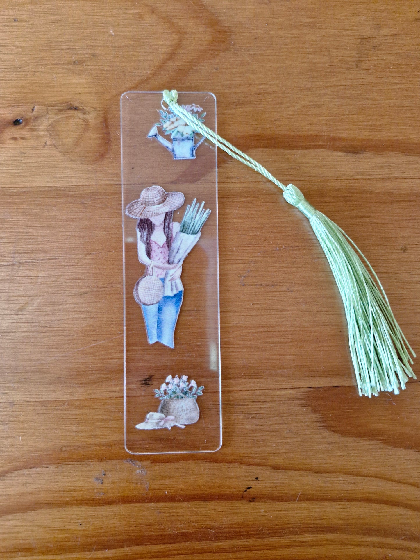 Bookmark - Clear Acrylic - Design 1
