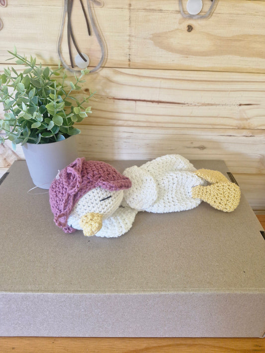 Amigurumi - Ida the snuggling Duck