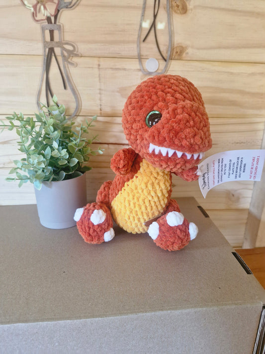 Amigurumi - Chomper the T-rex