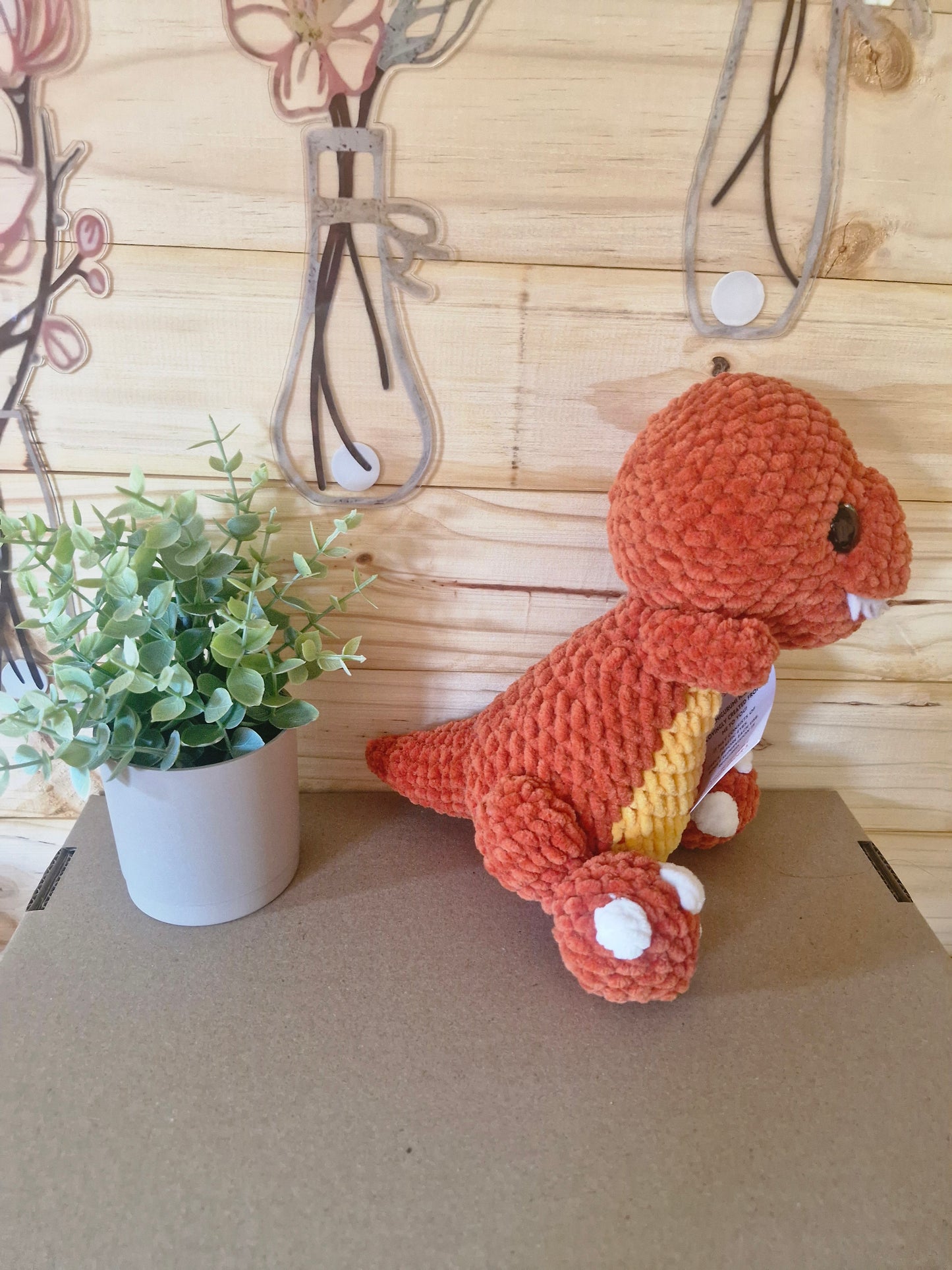Amigurumi - Chomper the T-rex