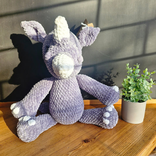 Amigurumi - Burtey the Rhino