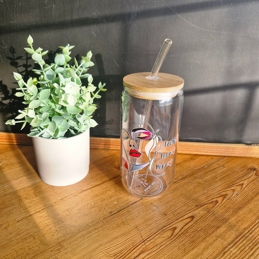 Libbey Glass – Faith Love Hope