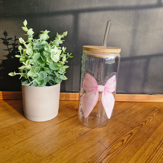 Libbey Glass – Proverbs 31:25 Edition