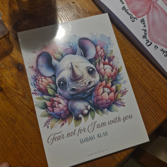 Notepad Bundle - Rhino Isaiah 41:10