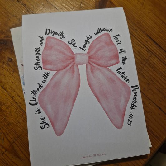 Notepad Bundle - Pink Bow