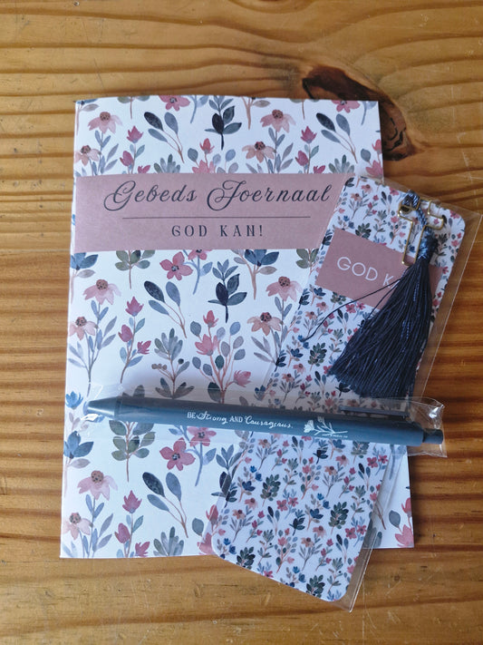 Prayer Journal - God Can Floral Design 3