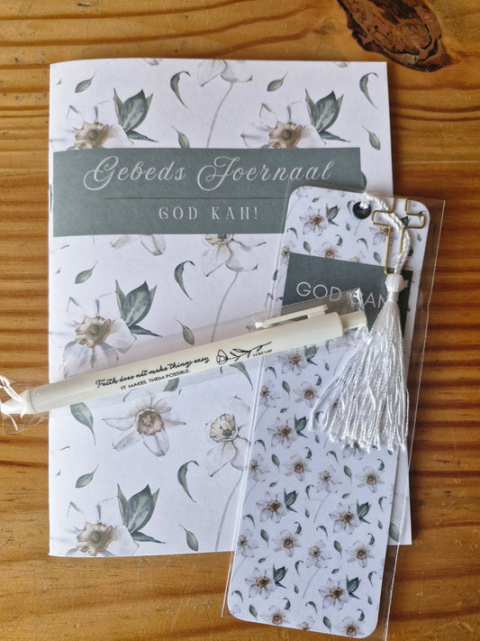 Prayer Journal - God Can Floral Design 4