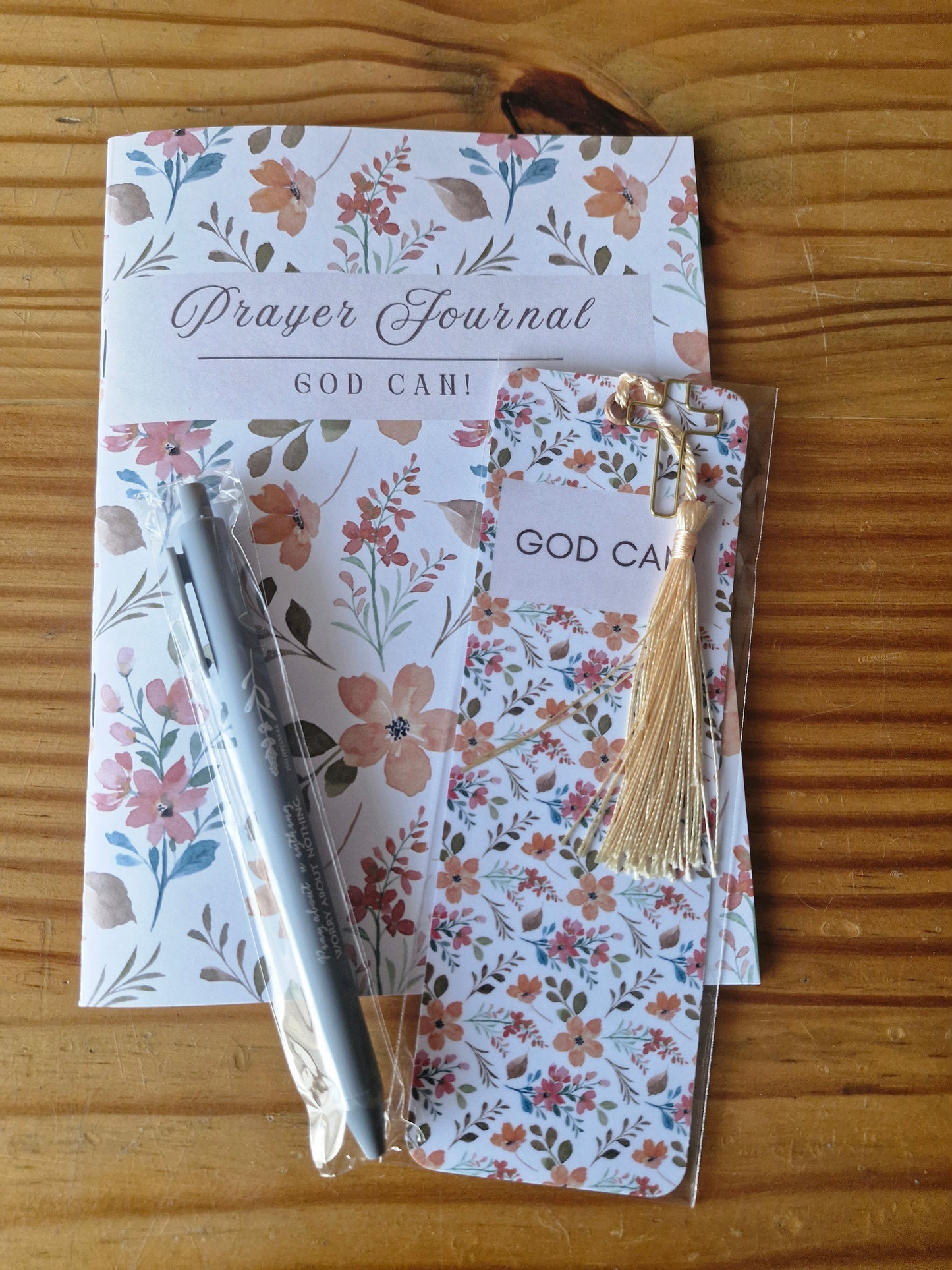 Prayer Journal - God Can Floral Design 1