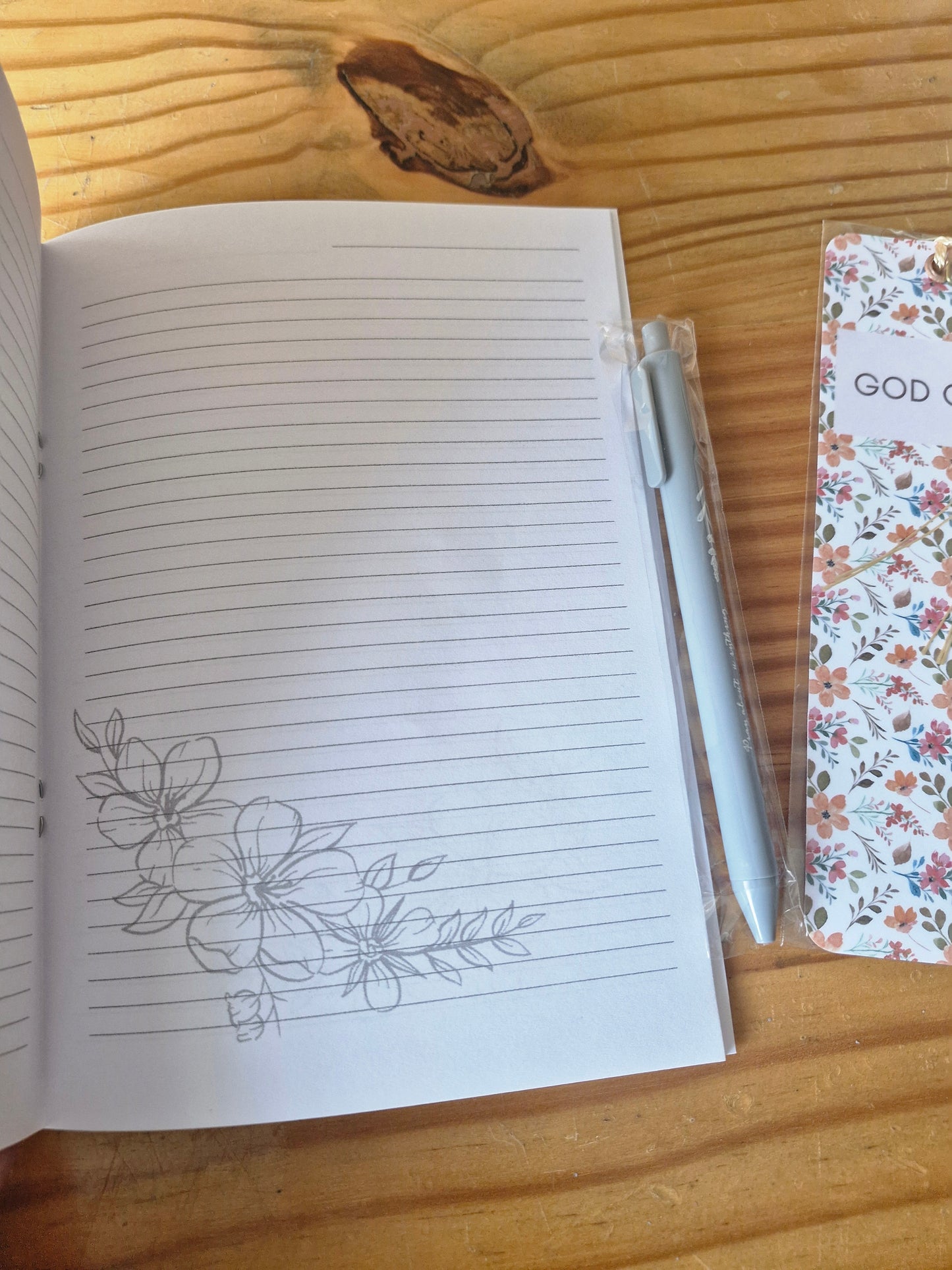 Prayer Journal - God Can Floral Design 1