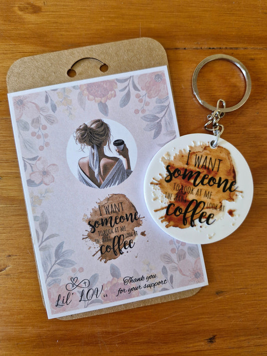 Keychain - Coffee Love