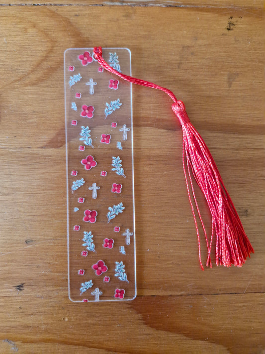 Bookmark - Clear Acrylic - Design 5
