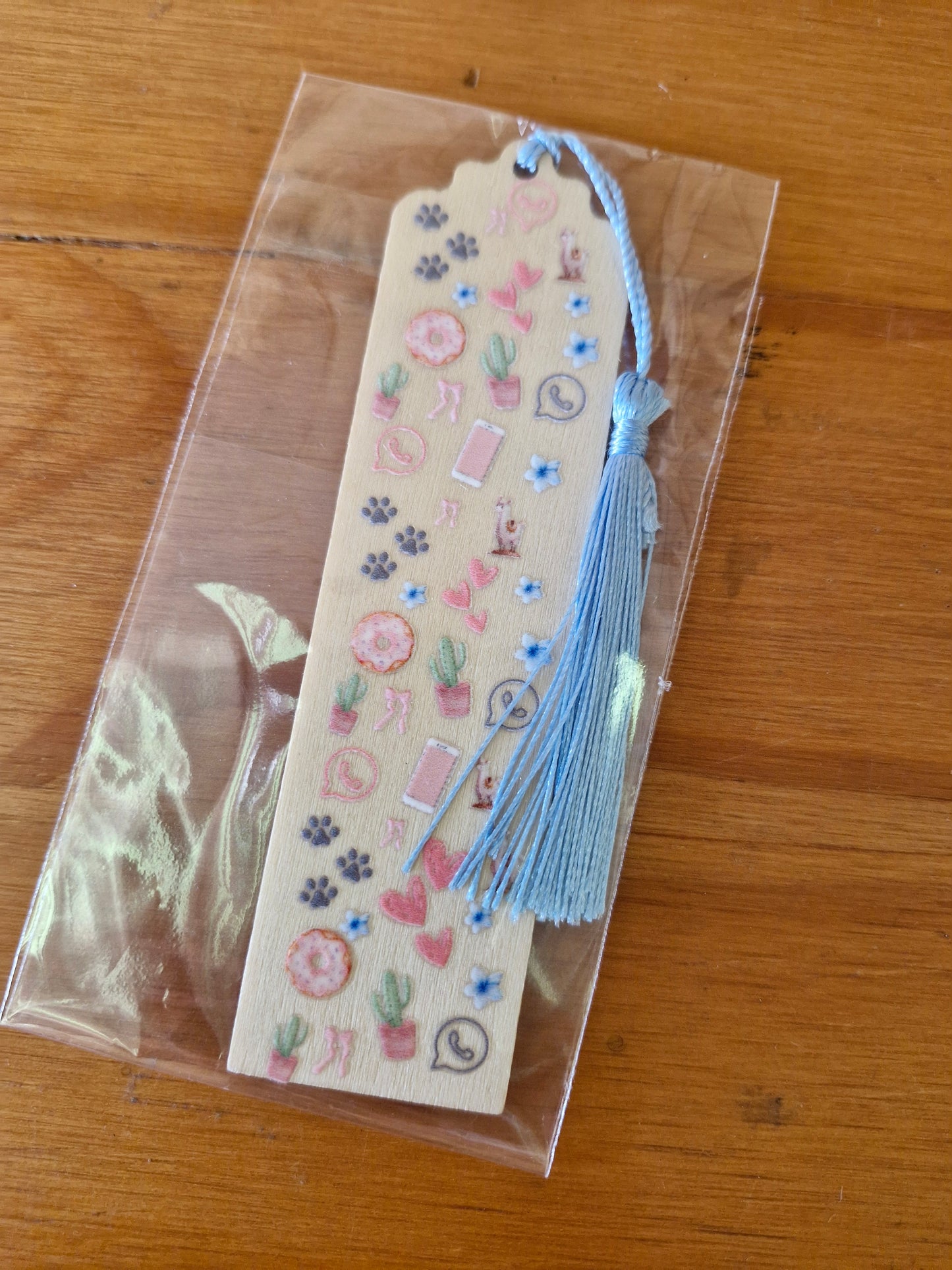 Bookmark - Wood - (Liewe Vriendin design)