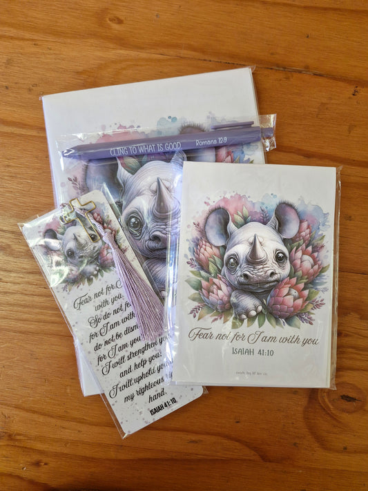 Notepad Bundle - Rhino Isaiah 41:10