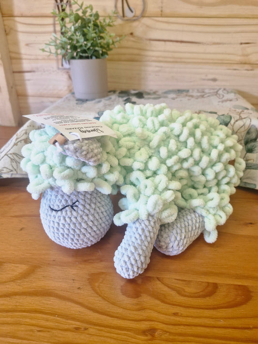 Amigurumi - Lamb/Sheep Green