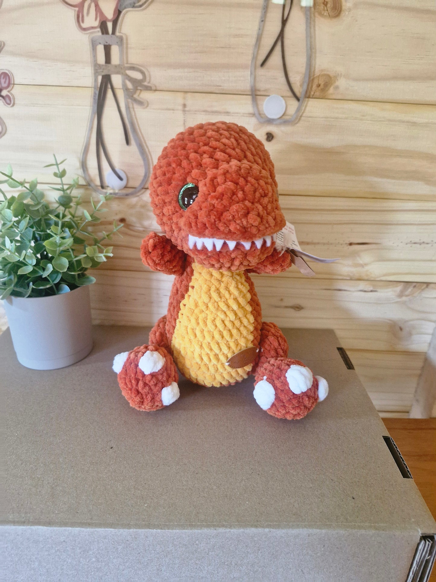 Amigurumi -  Chomper the T-rex