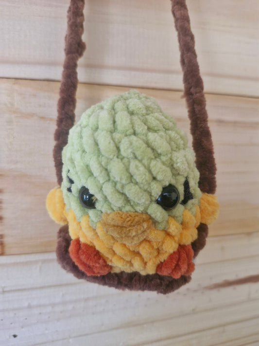 Car Mirror Swing - Budgie