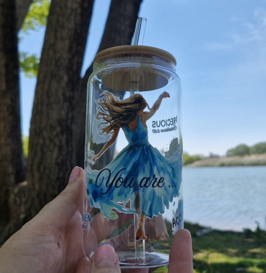 Libbey Glass – “You Are” Scripture Affirmation Design